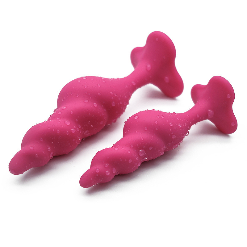 Soft Silicone Anal Plug with Rounded Tip & Flared Base - image 5