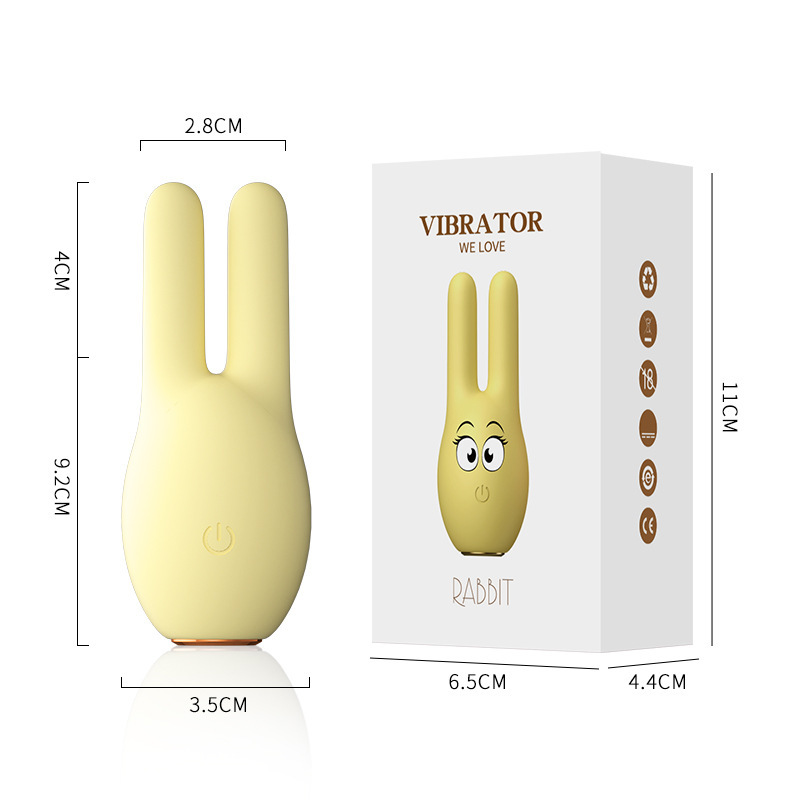 Rabbit Ear Clitoris & Anal Vibrator -WeLovePlugs