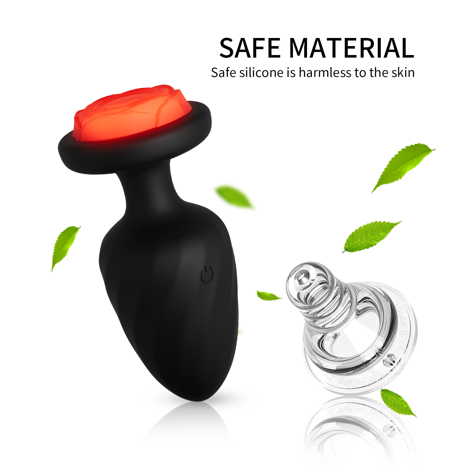 Nebula Remote Control Light Up Anal Butt Plug-WeLovePlugs