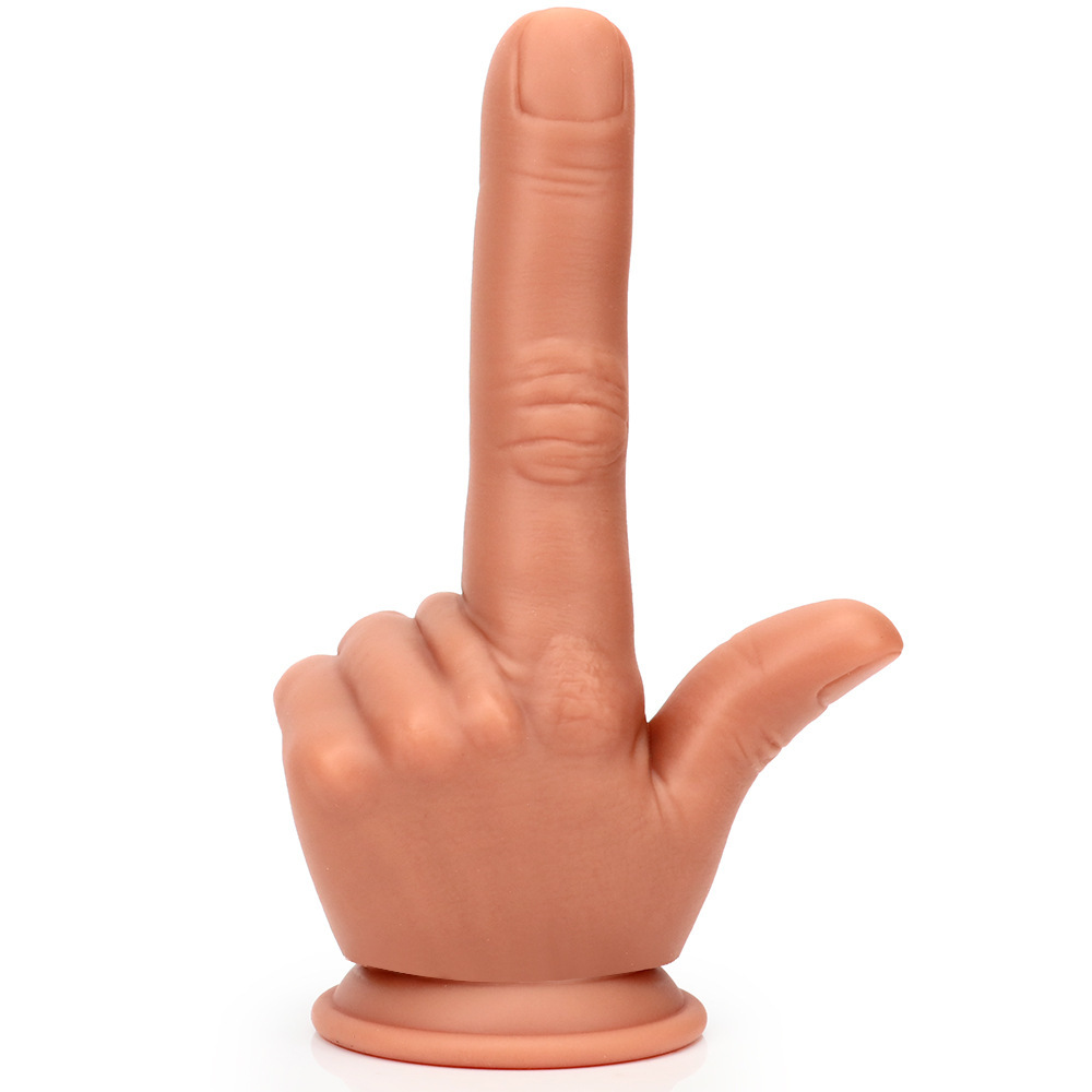 8.66'' Realistic Finger Dildo-WeLovePlugs
