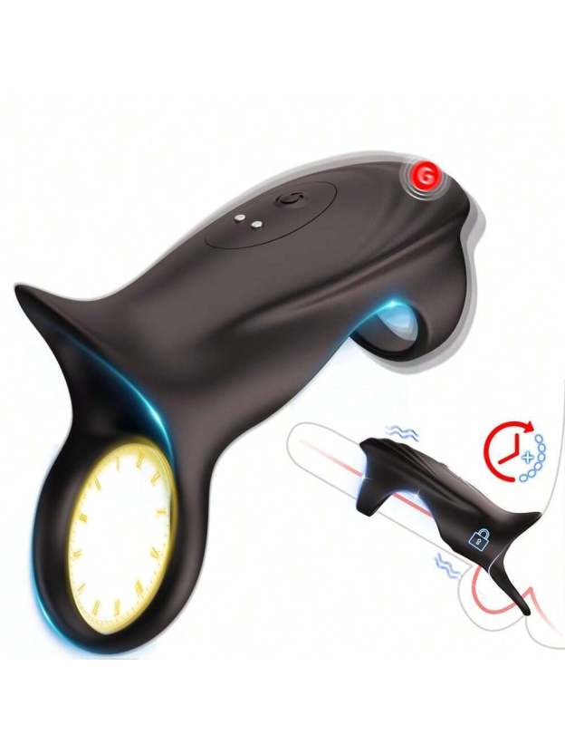 Powerful 10 Vibrations Penis Ring Vibrator APP Control -WeLovePlugs