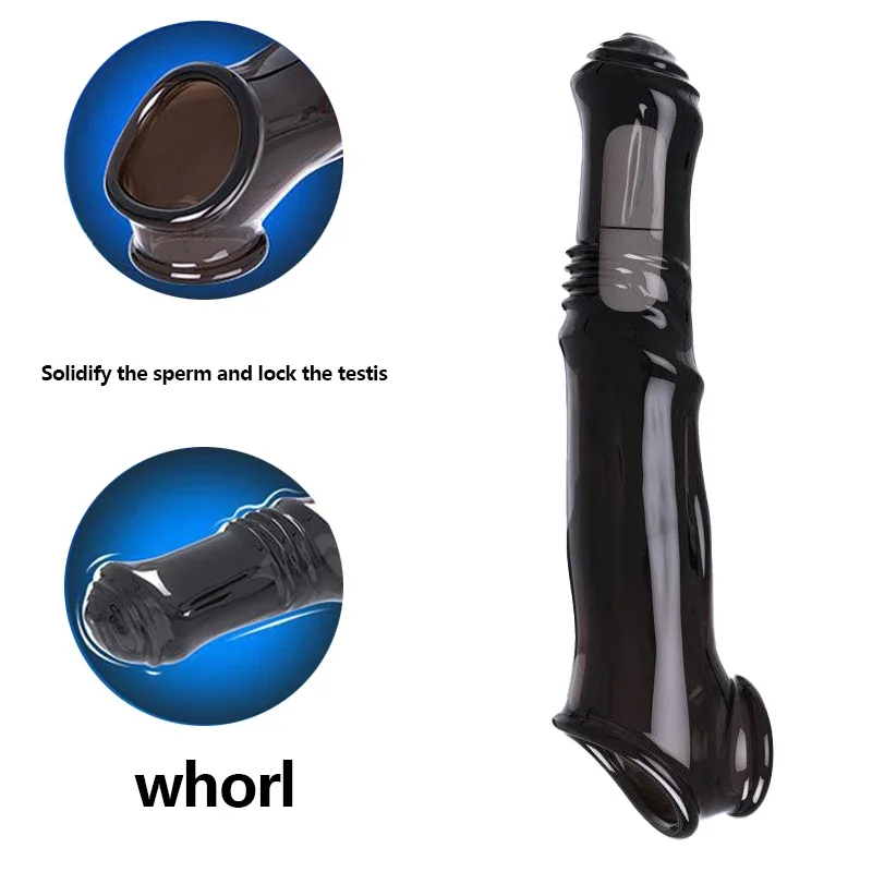 Vibrating Penis Extender Sleeve  WeLovePlugs
