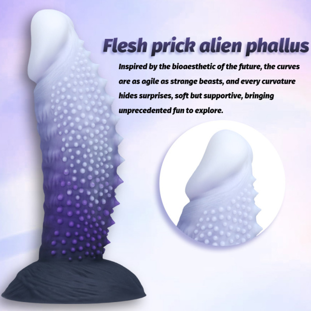 Spiky Monster Fantasy Dildo - image 3