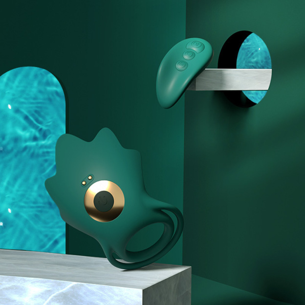 Starfish Vibrating Cock Ring – 360° Stimulation for Couples-WeLovePlugs