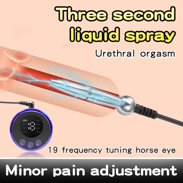 Stainless Steel Electric E-stim Stretcher Urethra Sound Rod - image 8