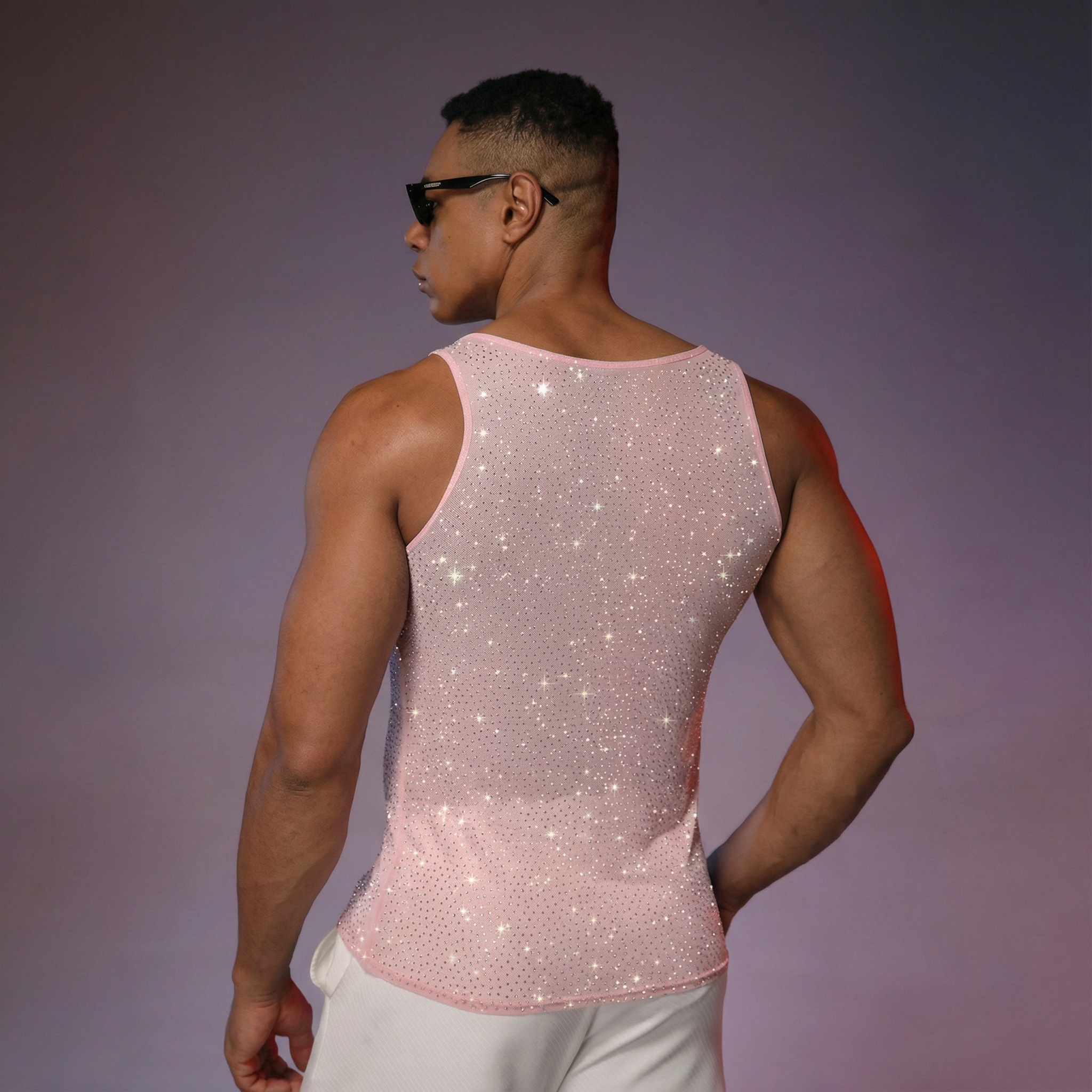 Starluxe Mesh Sparkle Top – Style G - image 5