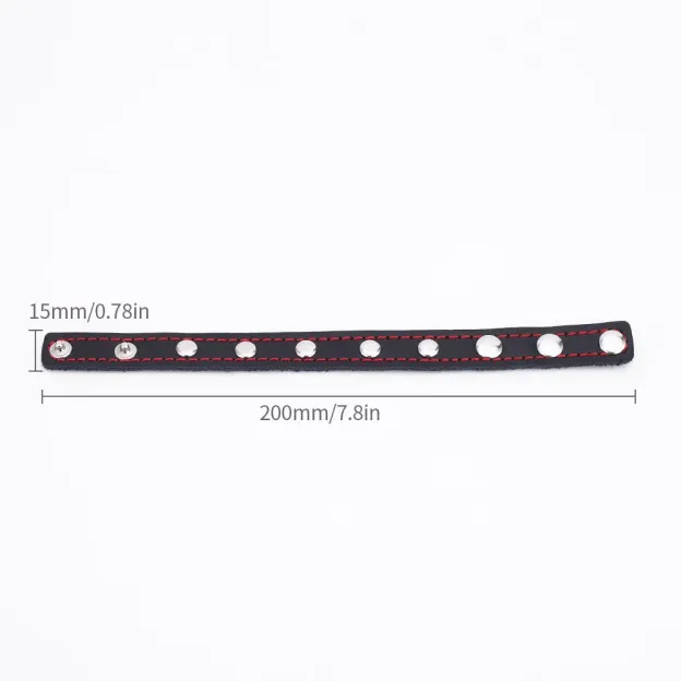 Adjustable Leather Penis Ring -WeLovePlugs