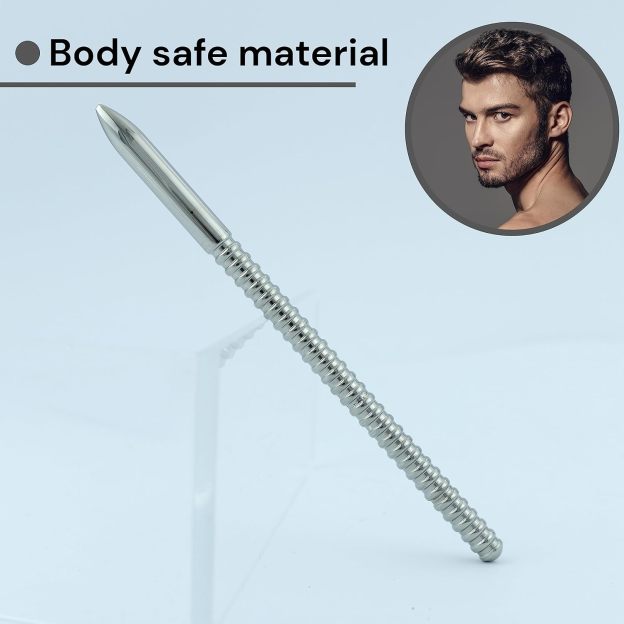 5.9'' X 0.3'' High-quality Stainless Steel Urethral Sound-WeLovePlugs