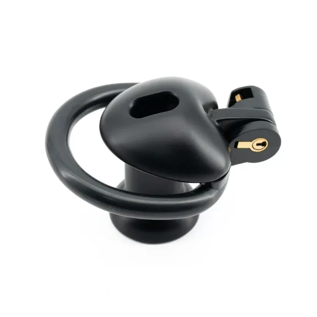 Lightweight Negative  Chastity Cage - Black Heart - B - image 13