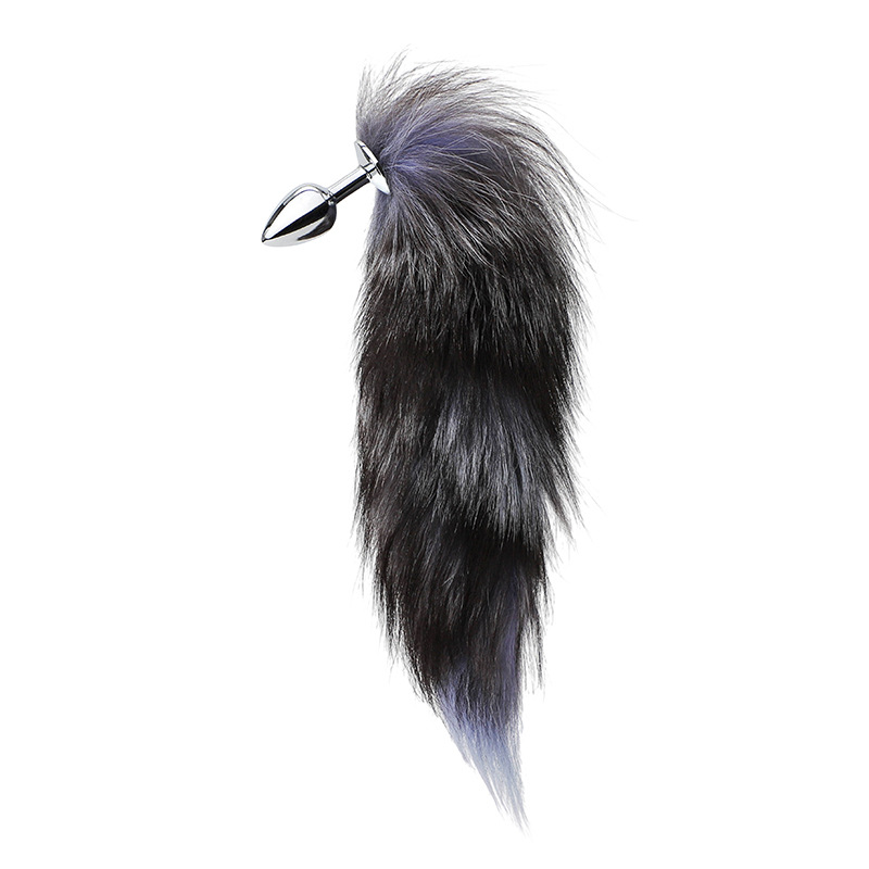 Nightfall Handmade Detachable Plug Fox Tail - 40cm - image 1