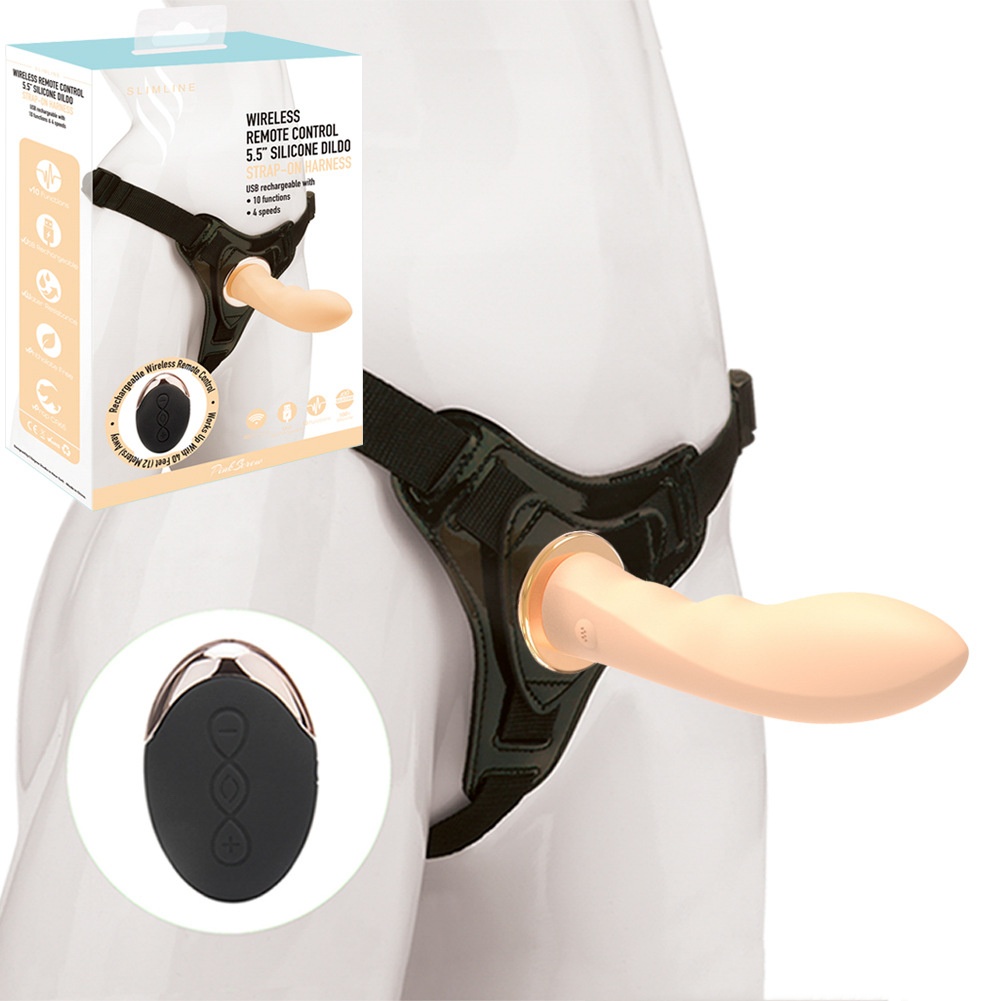 StealthWave Virabting Strap On Remote Control Dildo-WeLovePlugs