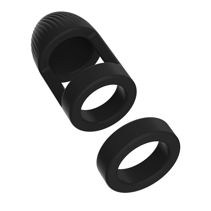 Double-Lock Pleasure Cock Ring