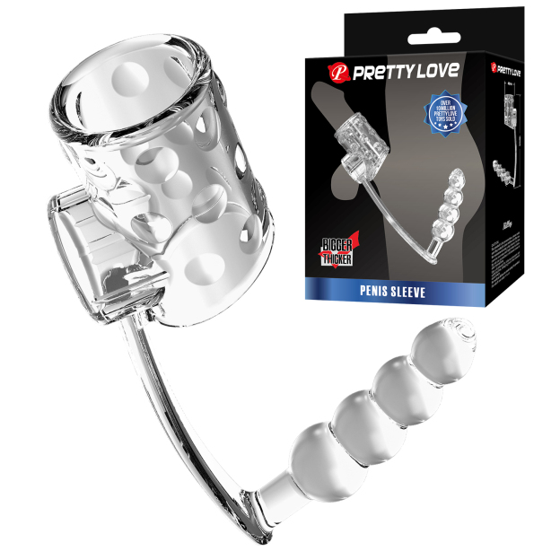 Pretty Love – Wearable Plug With Integrated Ring - Clear - image 5