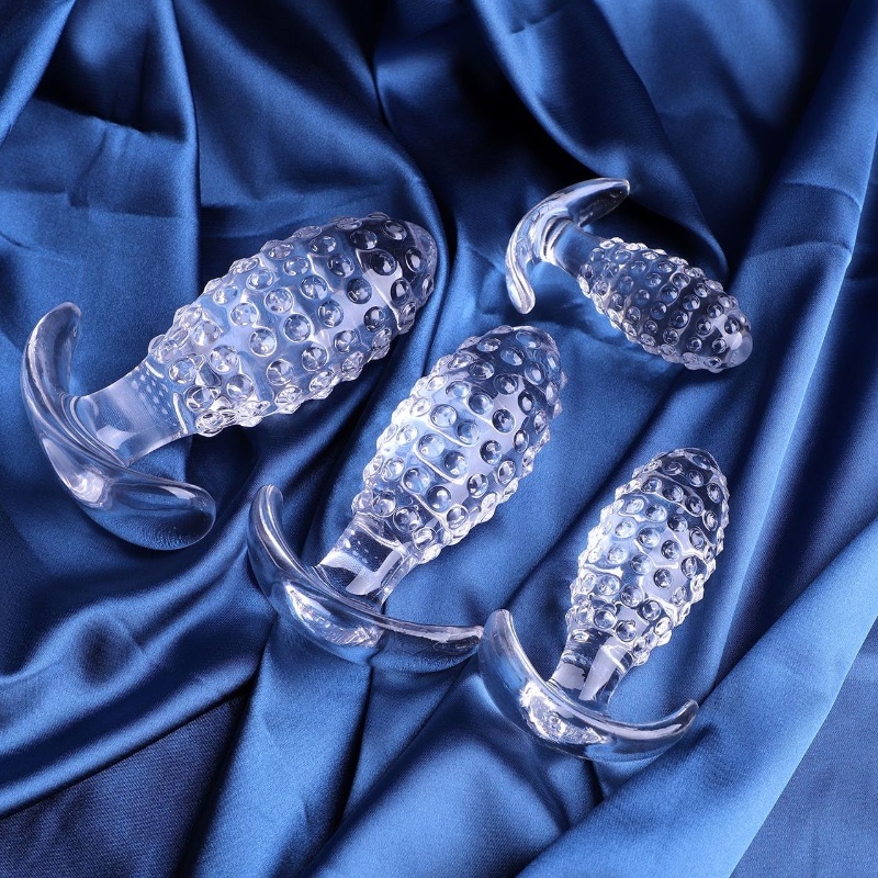 Pineapple Crystal Creative Beaded Butt Plug-WeLovePlugs