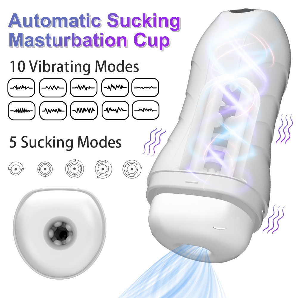 Sucking Blowjob Machine / Vibration Masturbation Cup for Male-WeLovePlugs