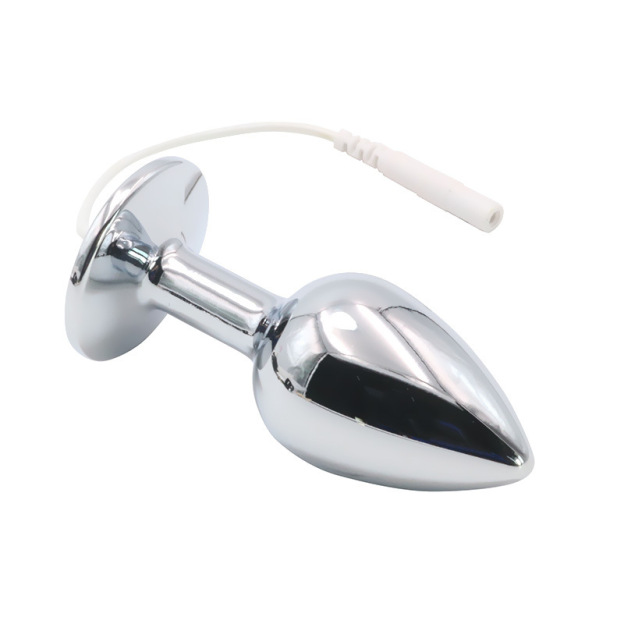 Electric Shock Anal Plug Chastity Lock Set -WeLovePlugs