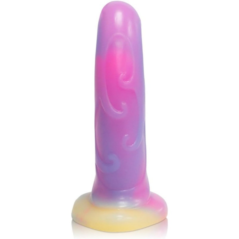 6.1'' Anal Glow In The Dark Dildo with Suction Cup - image 4