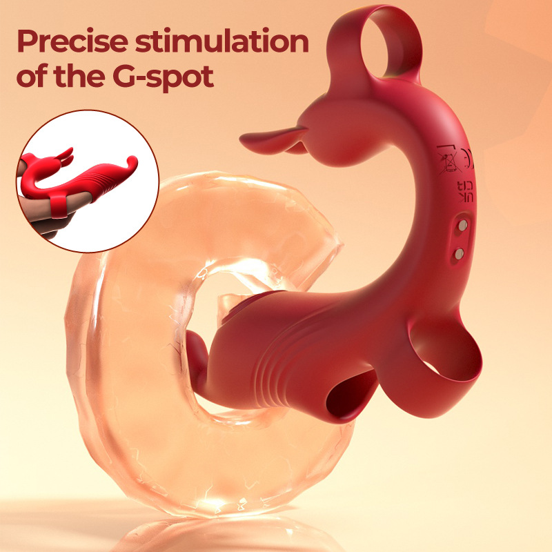 Orgasm Finger Vibrator G-spot Clitoral Stimulator - image 5