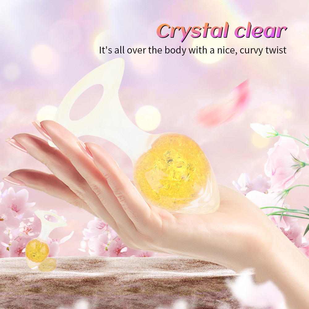 Crystalix Silicone Anal Plug-WeLovePlugs