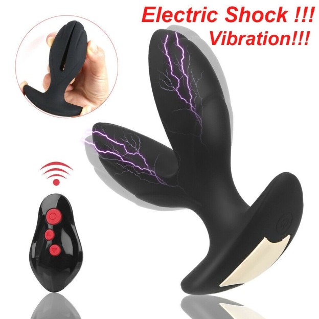 Waterproof Silicone Remote-Control Vibrating Anal Plug - image 6