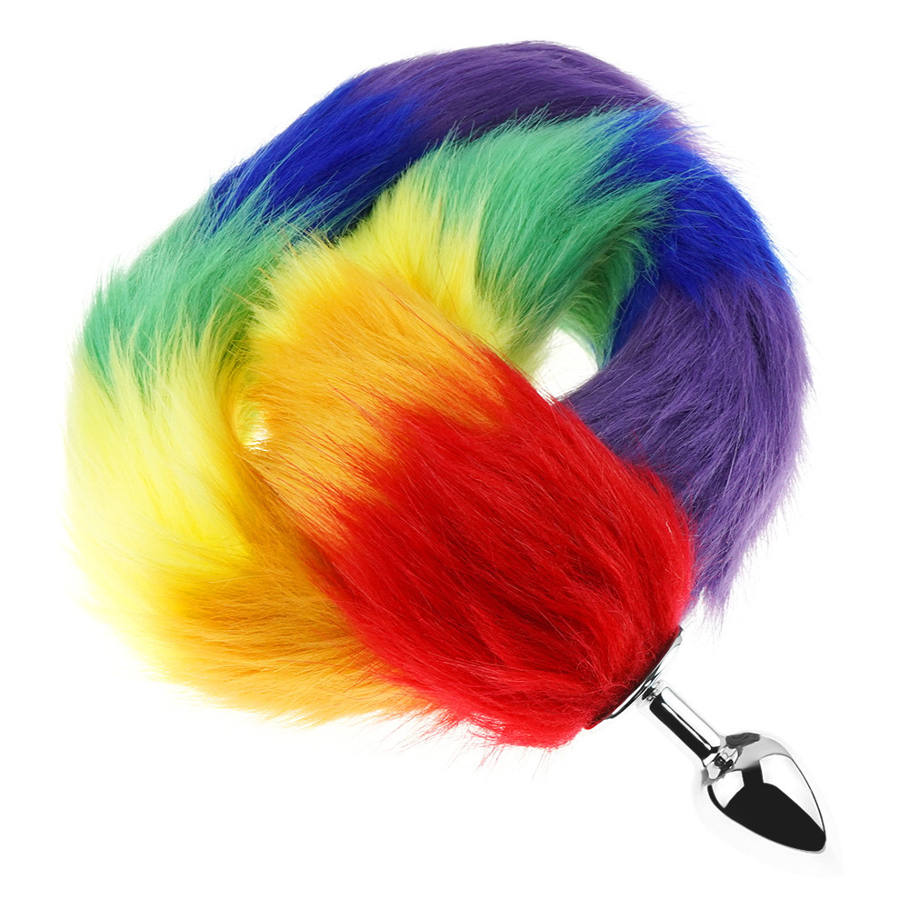 26.38'' Slim Fox Tail Butt Plug – 1.10'' - image 3