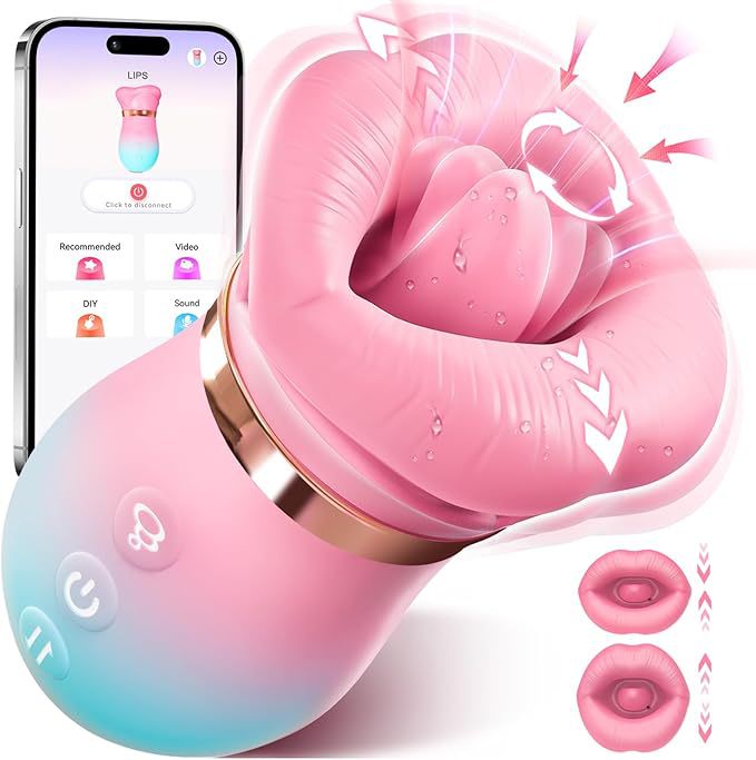 Exquisite Rose Kissing Vibrator