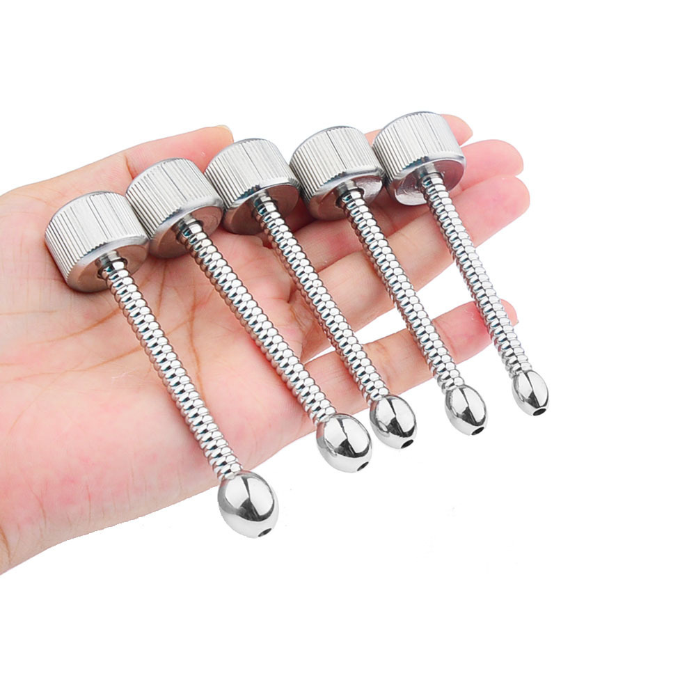 Dumbbell Shape Urethral Sound Hollow Penis Plug -WeLovePlugs