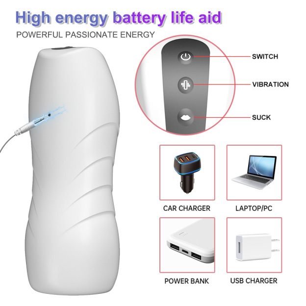 Sucking Blowjob Machine / Vibration Masturbation Cup for Male-WeLovePlugs