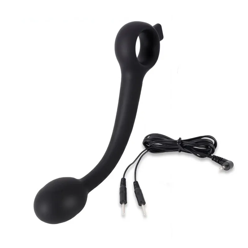 Electric Shock Prostate Massager With Hollow Ring - image 6