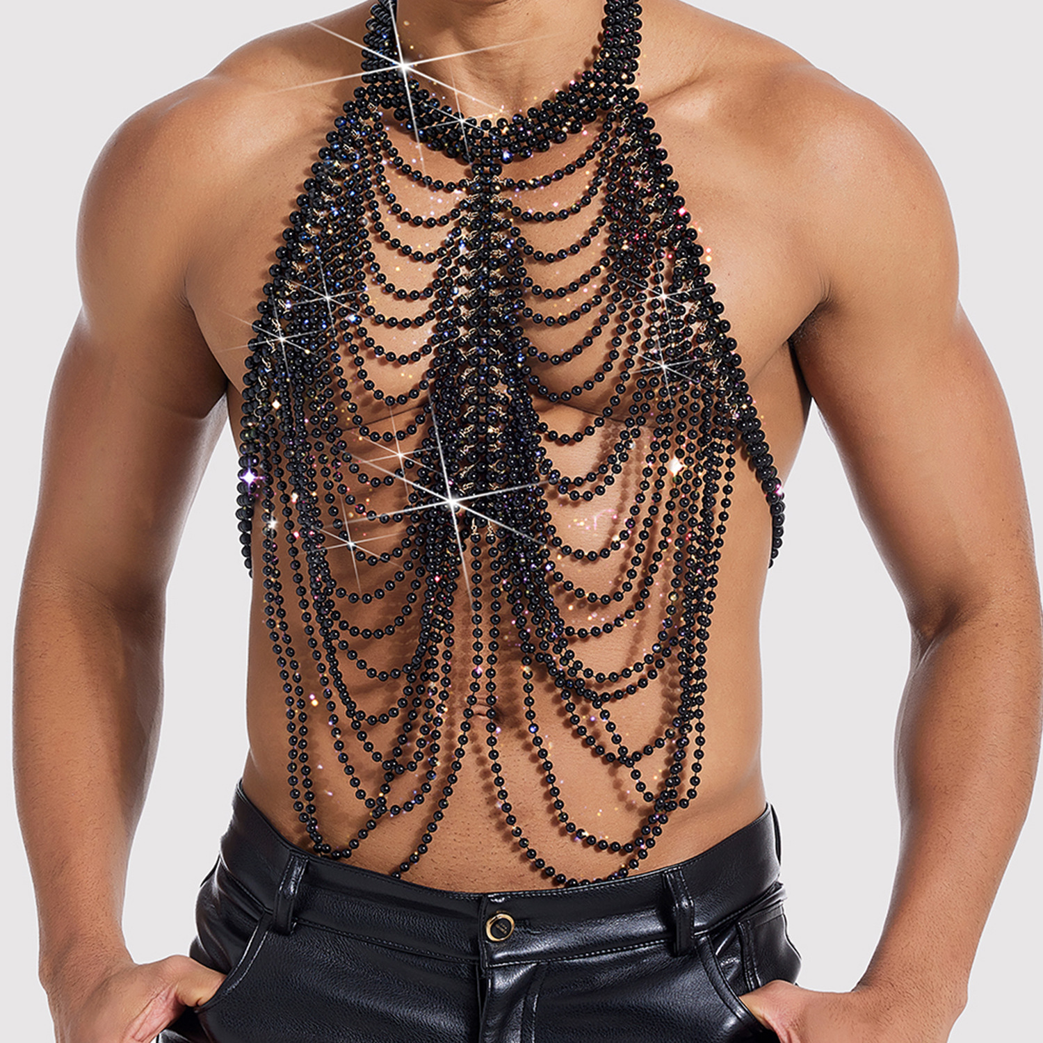 Halter-style Pearl Accessory - Pearl - image 3