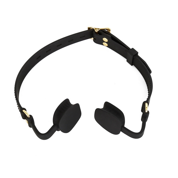 Soft Silicone Open-Mouth Gag with Adjustable Strap-WeLovePlugs