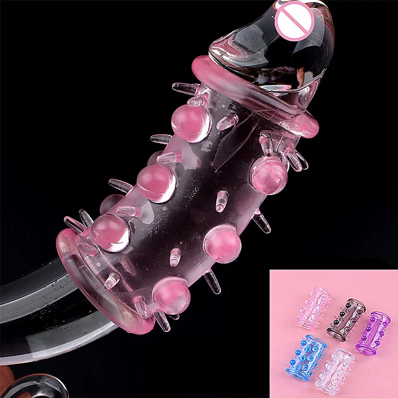 Penis Ring Condom Sleeve Penis Extender  