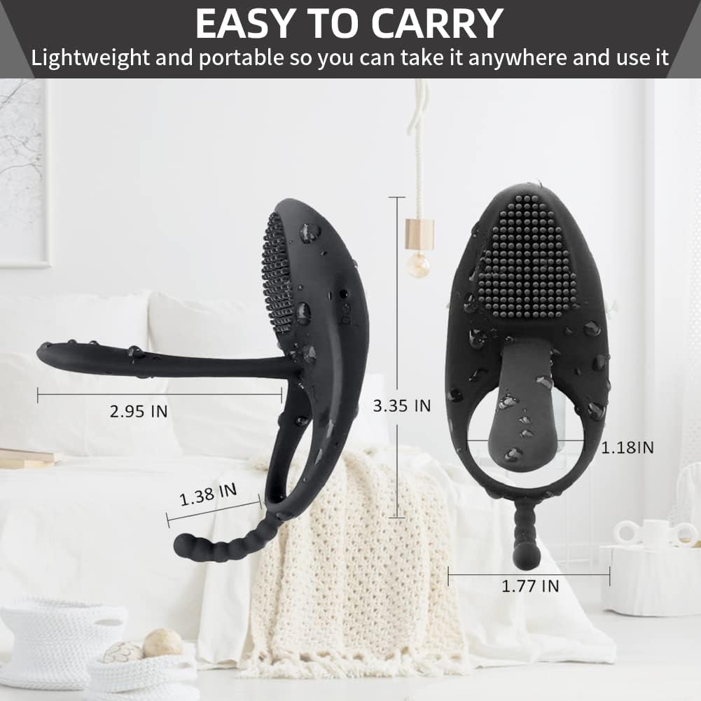 Prostatepulse Duo - Vibrating Massager With Cock Ring