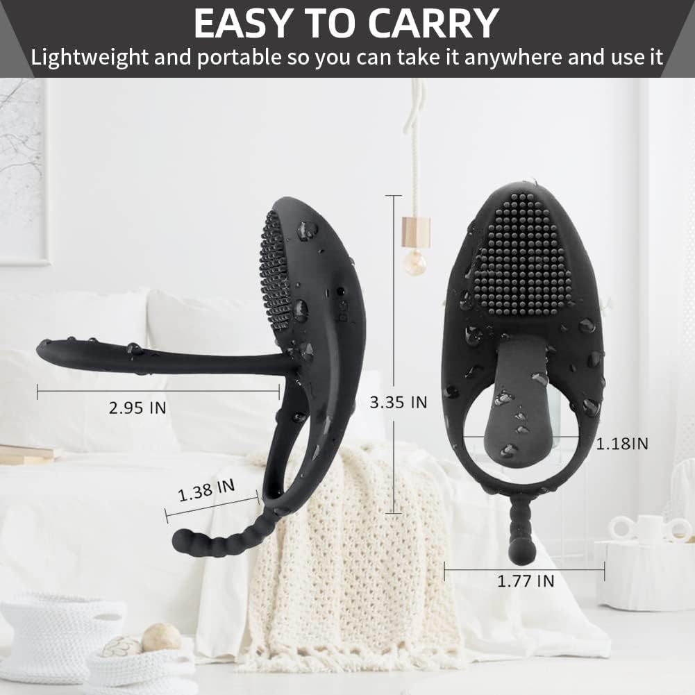 Prostatepulse Duo - Vibrating Massager With Cock Ring