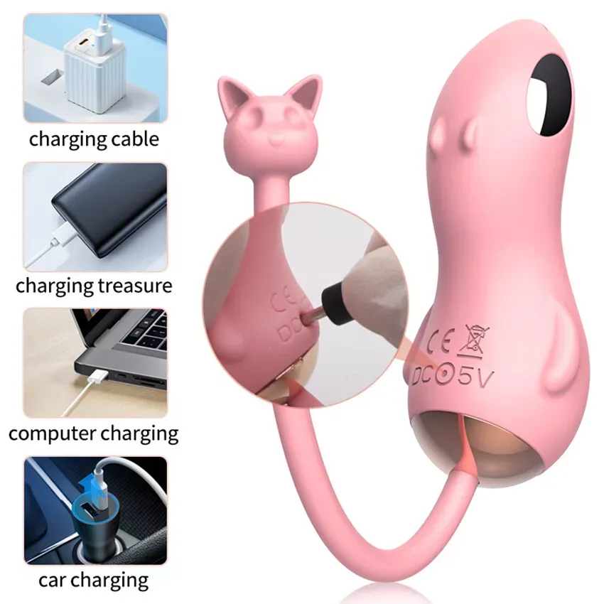 Miki 10-Speed Capybara Vibrator with Remote Control
