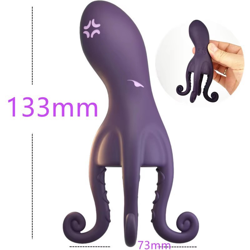 Deep-Thrust Penis Toy Octopus Tentacle Stroker Hands-Free Masturbation Play