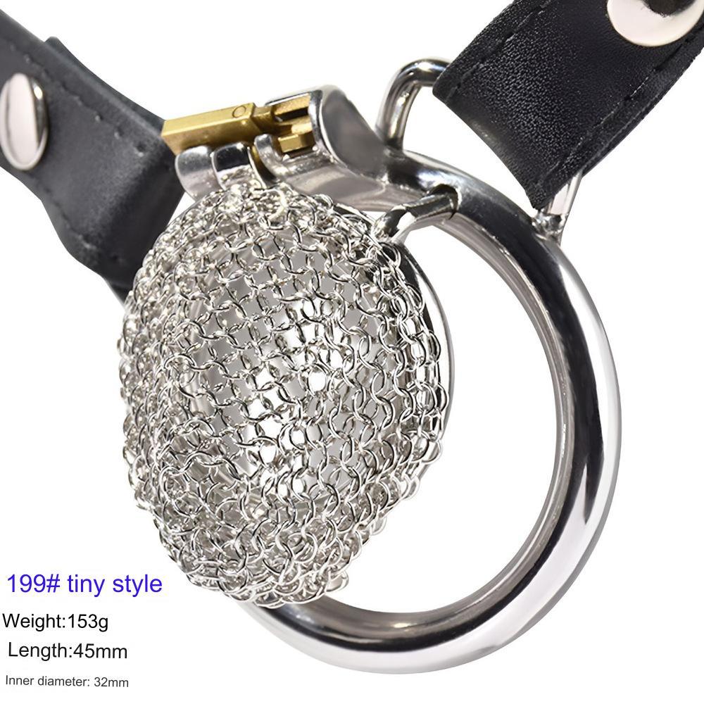Chain Mail Plating Chastity Cage -WeLovePlugs