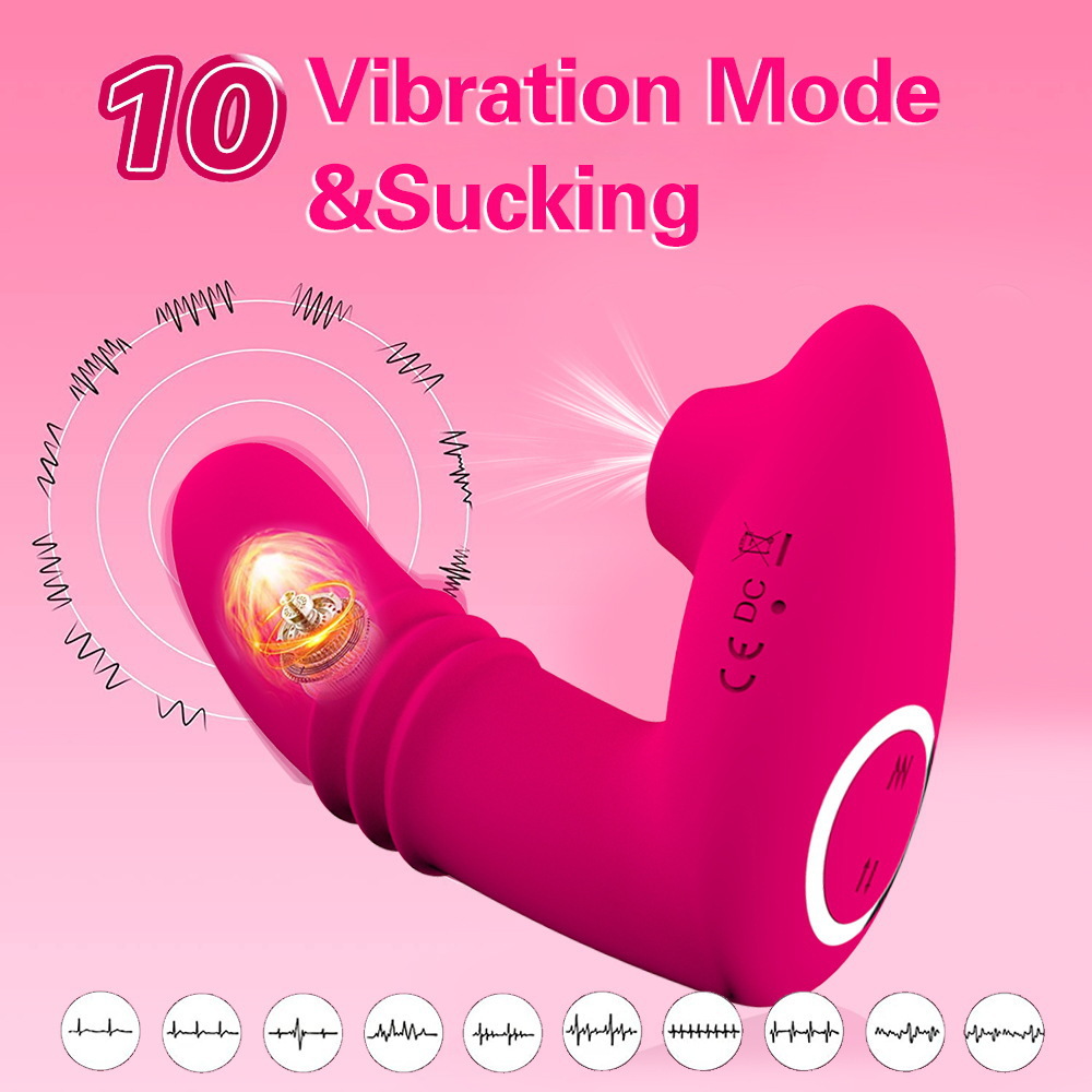 ClimaxSculpt - 10-Speed Sucking & Vibrating Stimulator for Women-WeLovePlugs