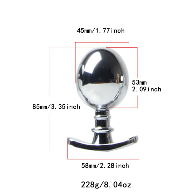 Luxesteel Anal Plug-WeLovePlugs