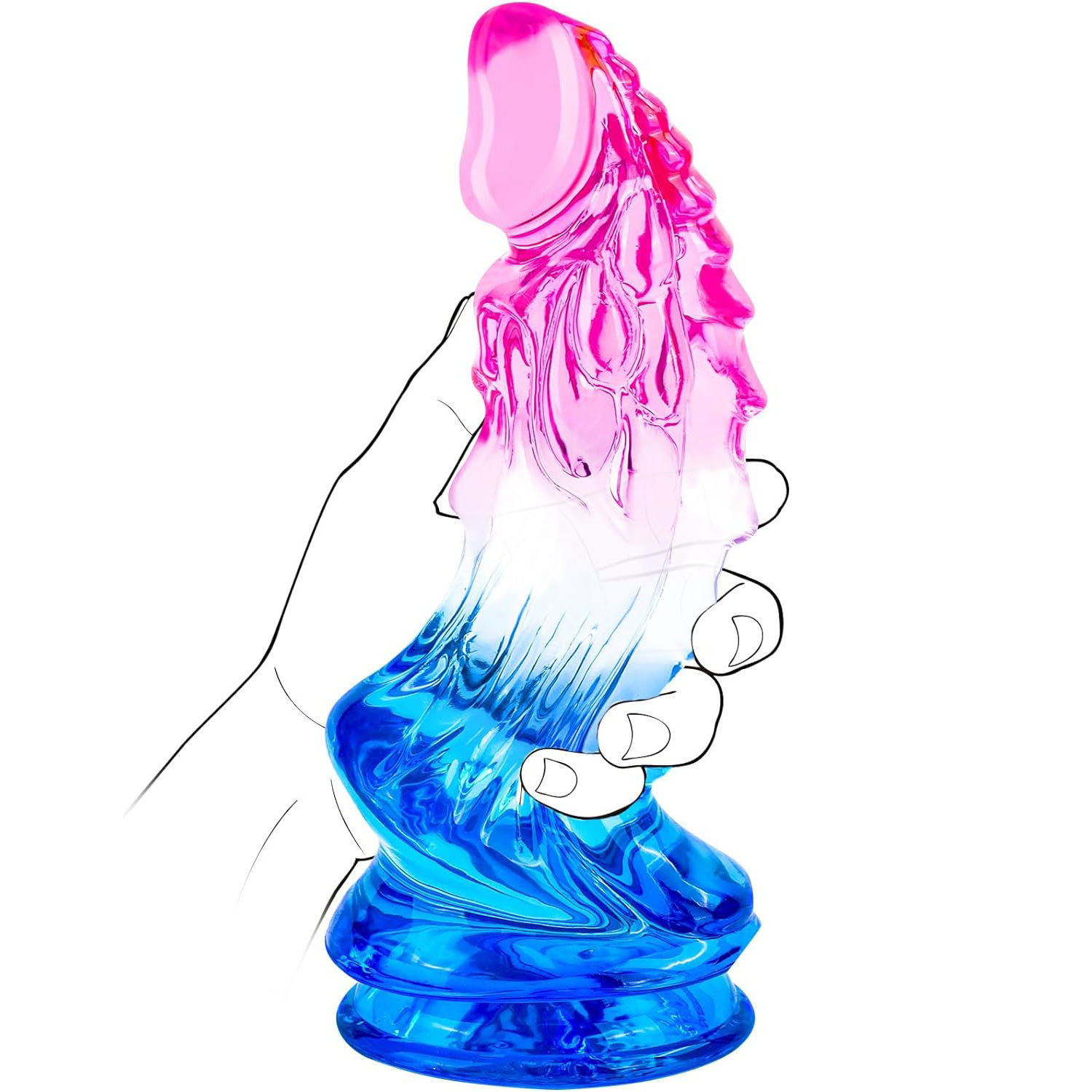 8.7” Dragon Dildo for Deep Stretch & Orgasmic Adventure