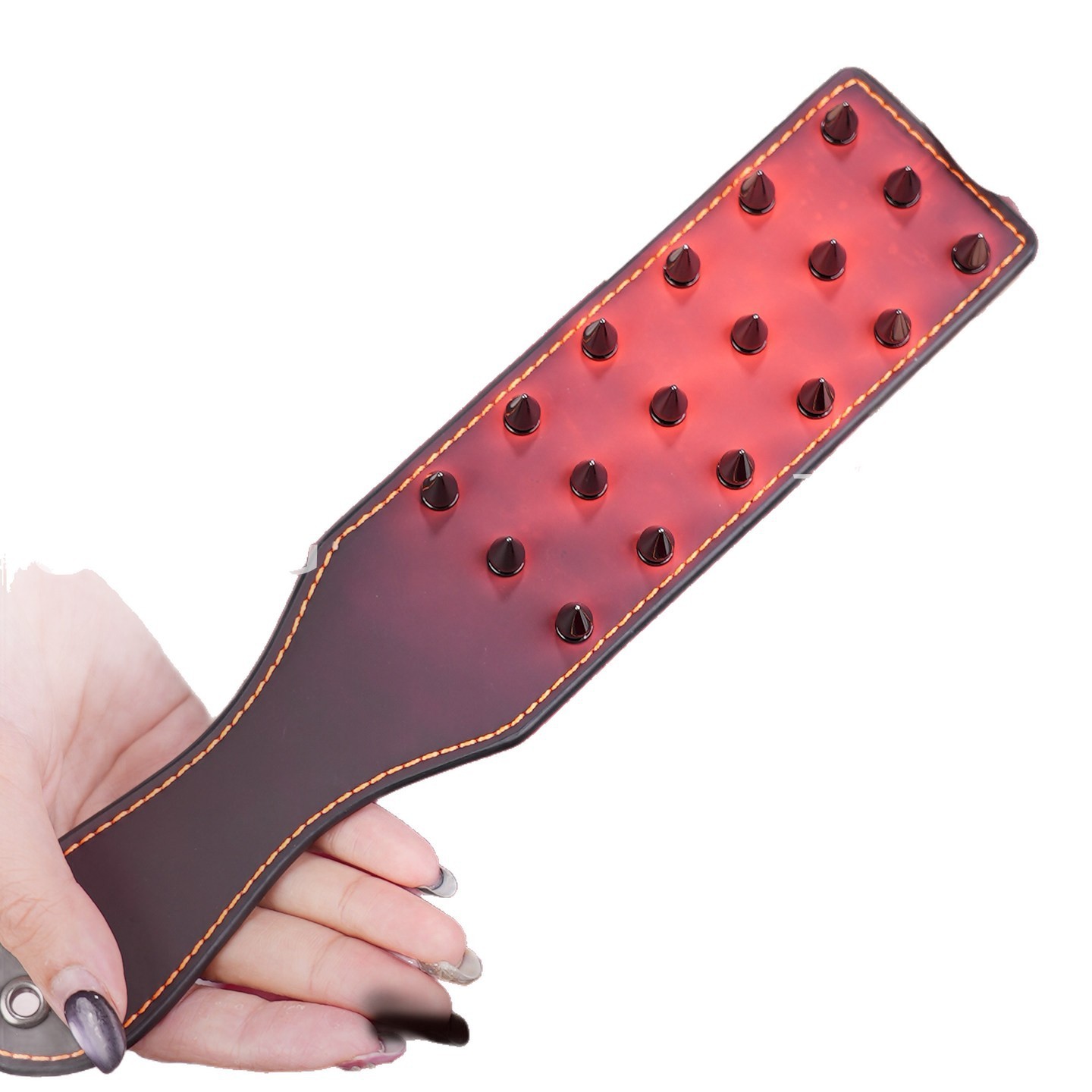 Color-Changing Studded Leather Paddle - image 7