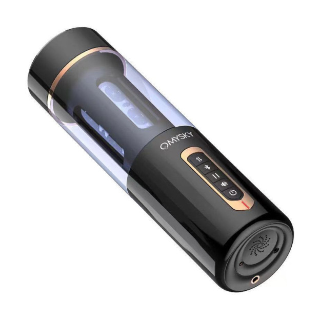 10 Thrusting Spinning Telescopic Rotating Masturbator Cup -WeLovePlugs