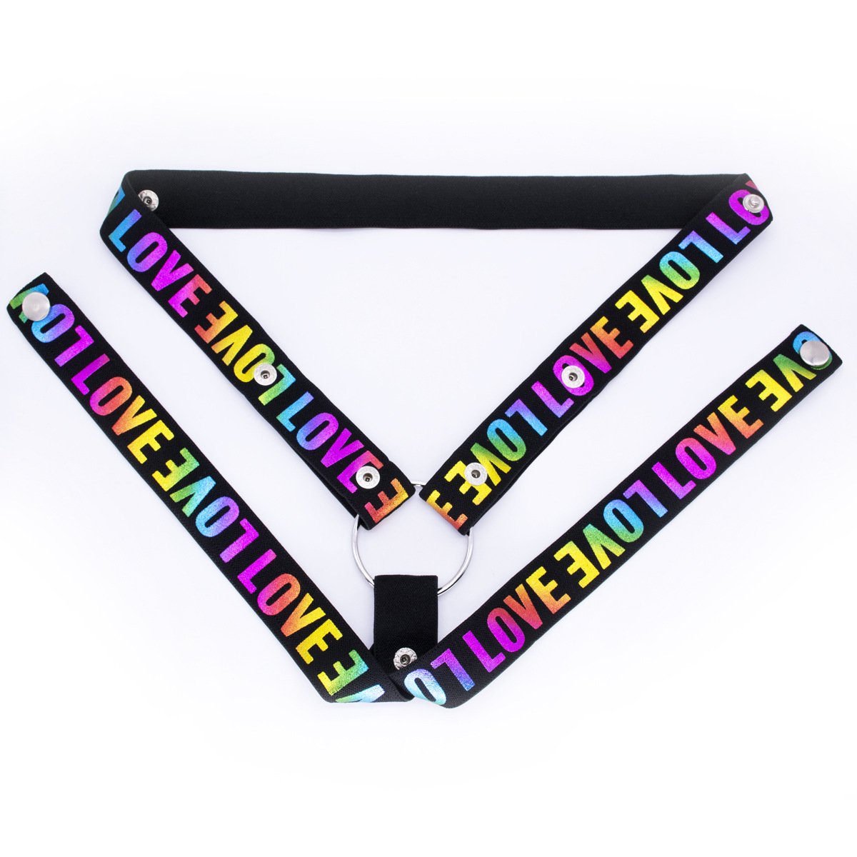 Male Chastity Belt With Four-way Wide Restraint Belt -WeLovePlugs