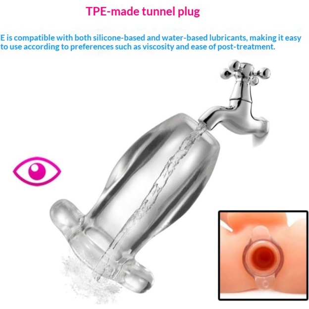 Open-Core Silicone Anal Plug - image 3
