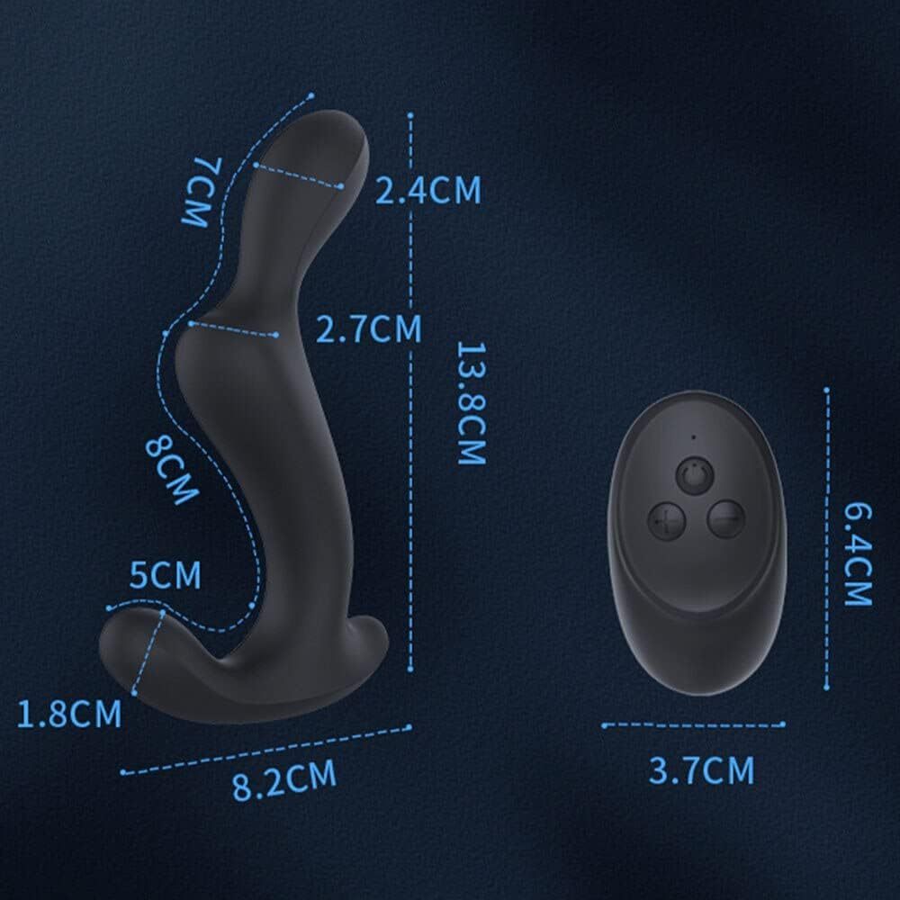 10-Mode Triple-Point Prostate Massager with Remote - image 3