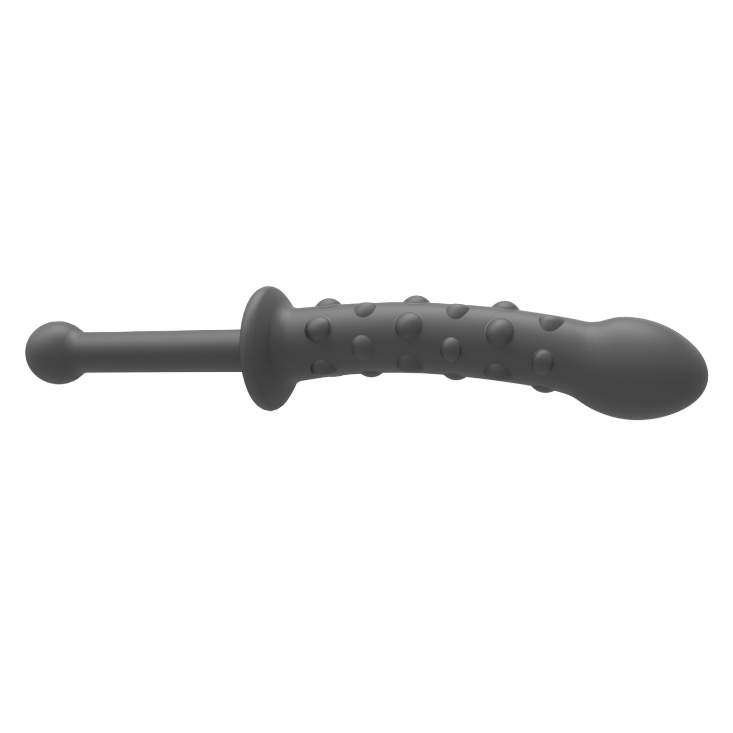 Textured Silicone Black Beaded Big Dildoâ Perfect for Anal & Vaginal Stimulation
