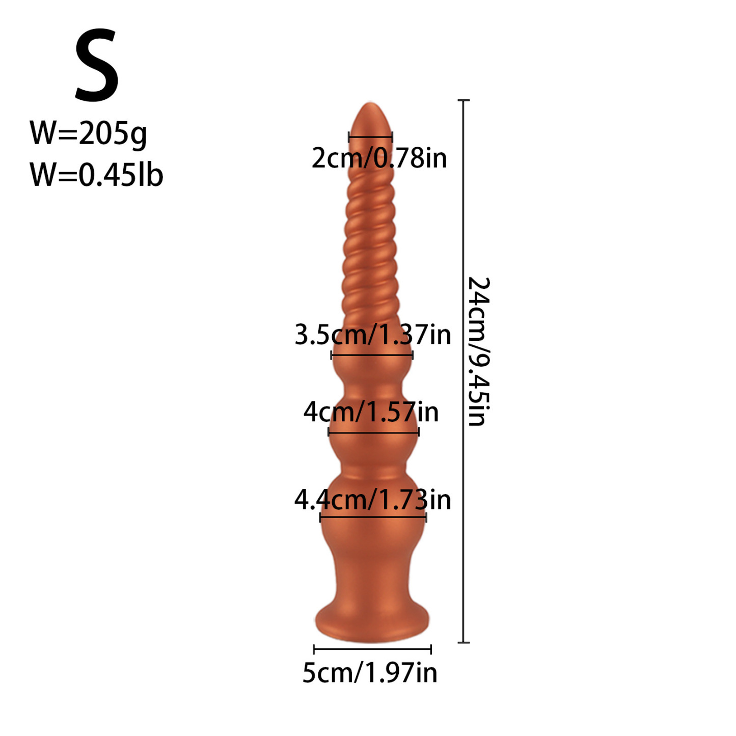 Gape Glider Silicone Plug-WeLovePlugs