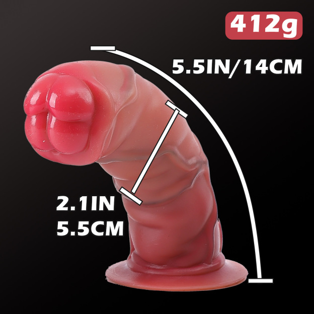 Triple Play Anal Plug Monster Fantasy Ore Dildo-WeLovePlugs