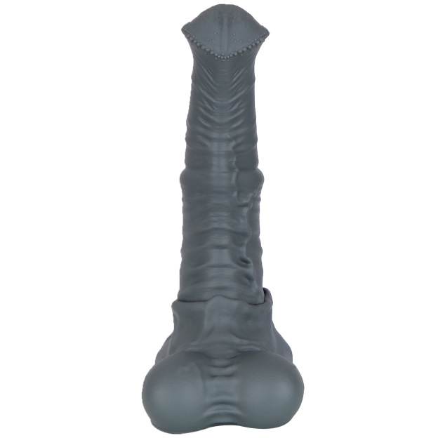 Ultra-Soft Pegasus Gel Black Monster Dildo