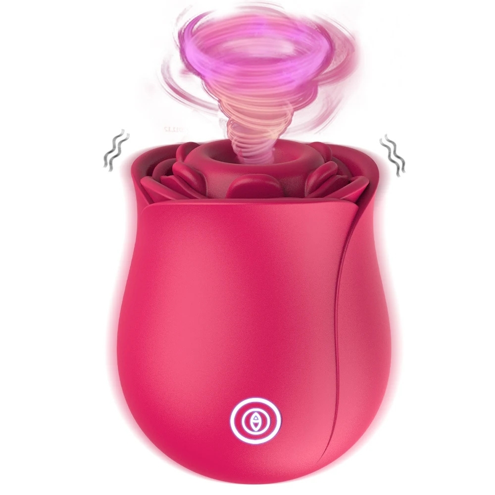 Clitoral Sucking & Slapping Vibrator – Rose Toy for Intense Pleasure-WeLovePlugs
